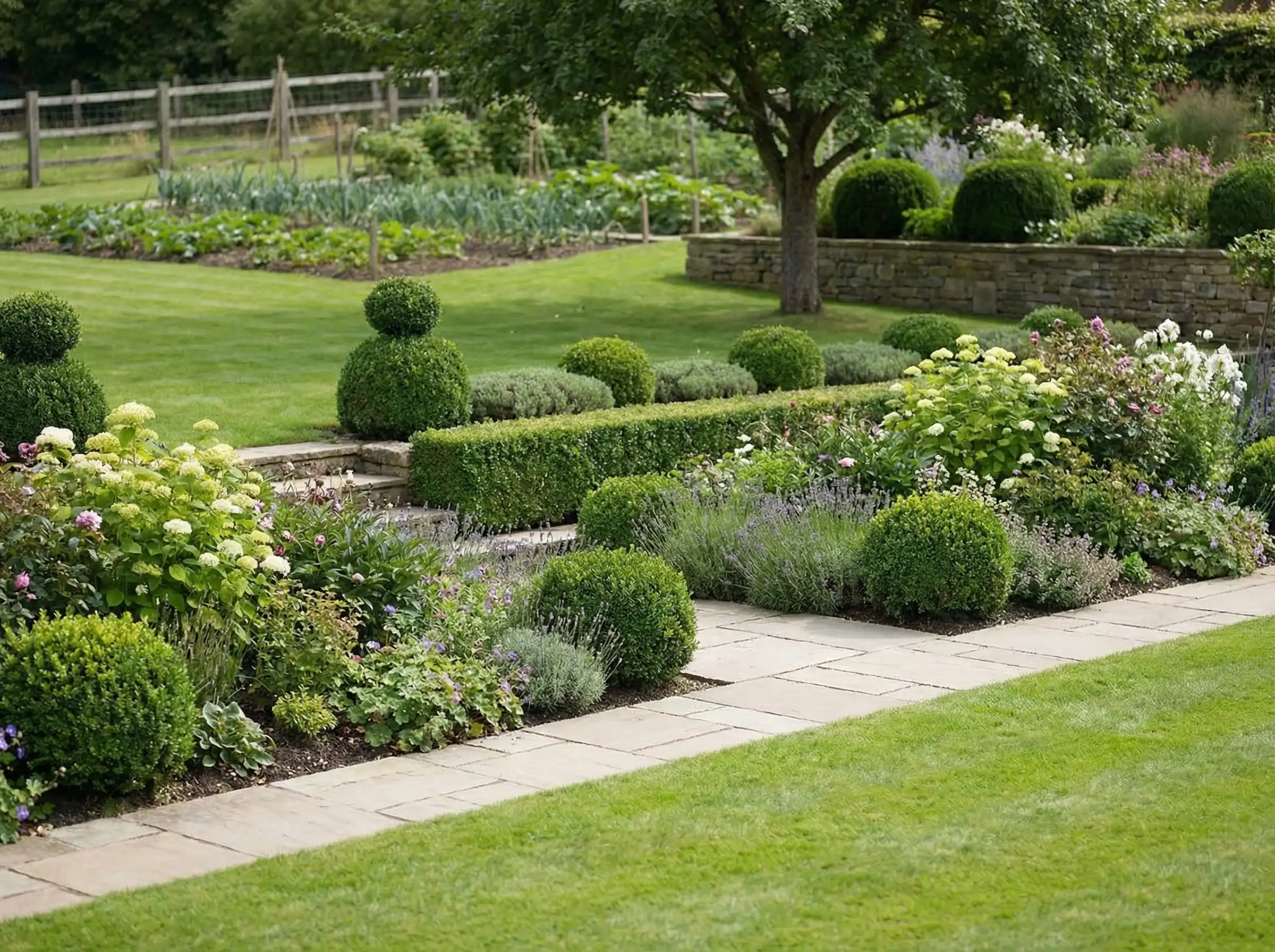 Detailansicht: Gartenpflege