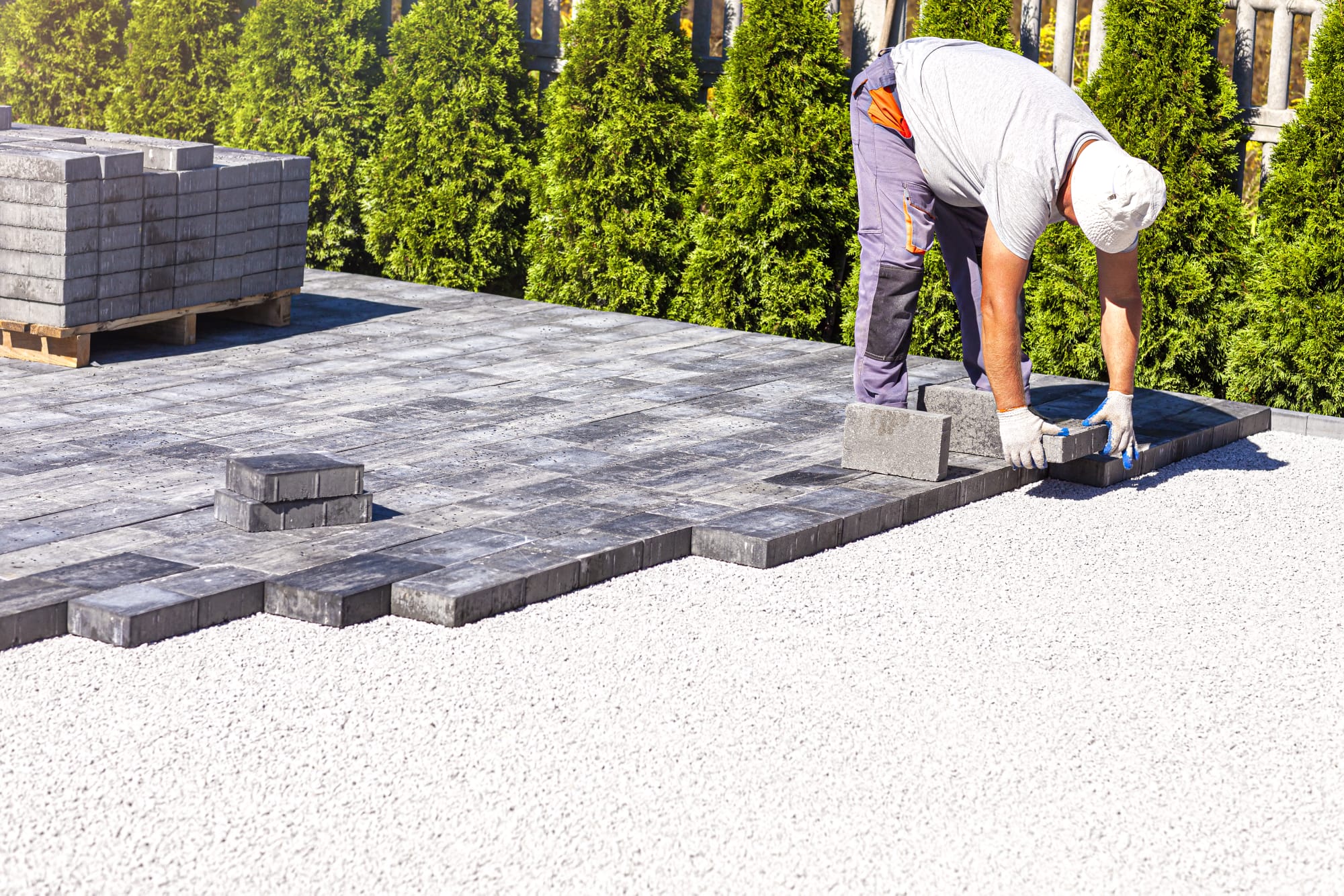 Leistung: Pflasterarbeiten